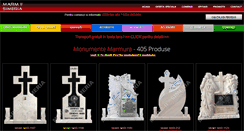 Desktop Screenshot of monumentemarmuragranit.ro